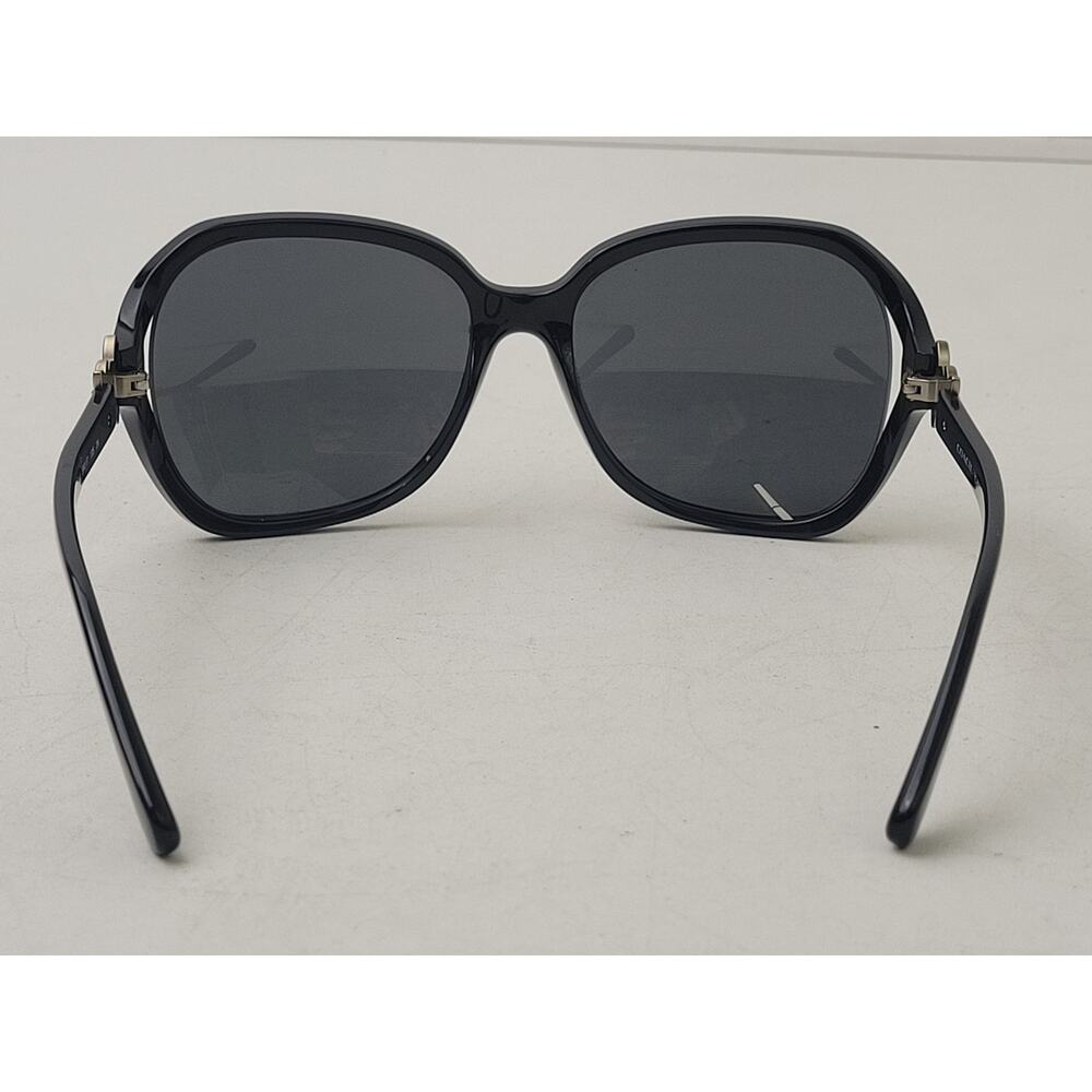 Coach Integration Flower Black Sunglasses Model HC8233 w Case - Picture 6 of 11